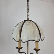 Suspension pâte de verre, style Art Déco 