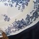 Plat de forme ovale en porcelaine Villeroy & Boch, modèle "Valeria"