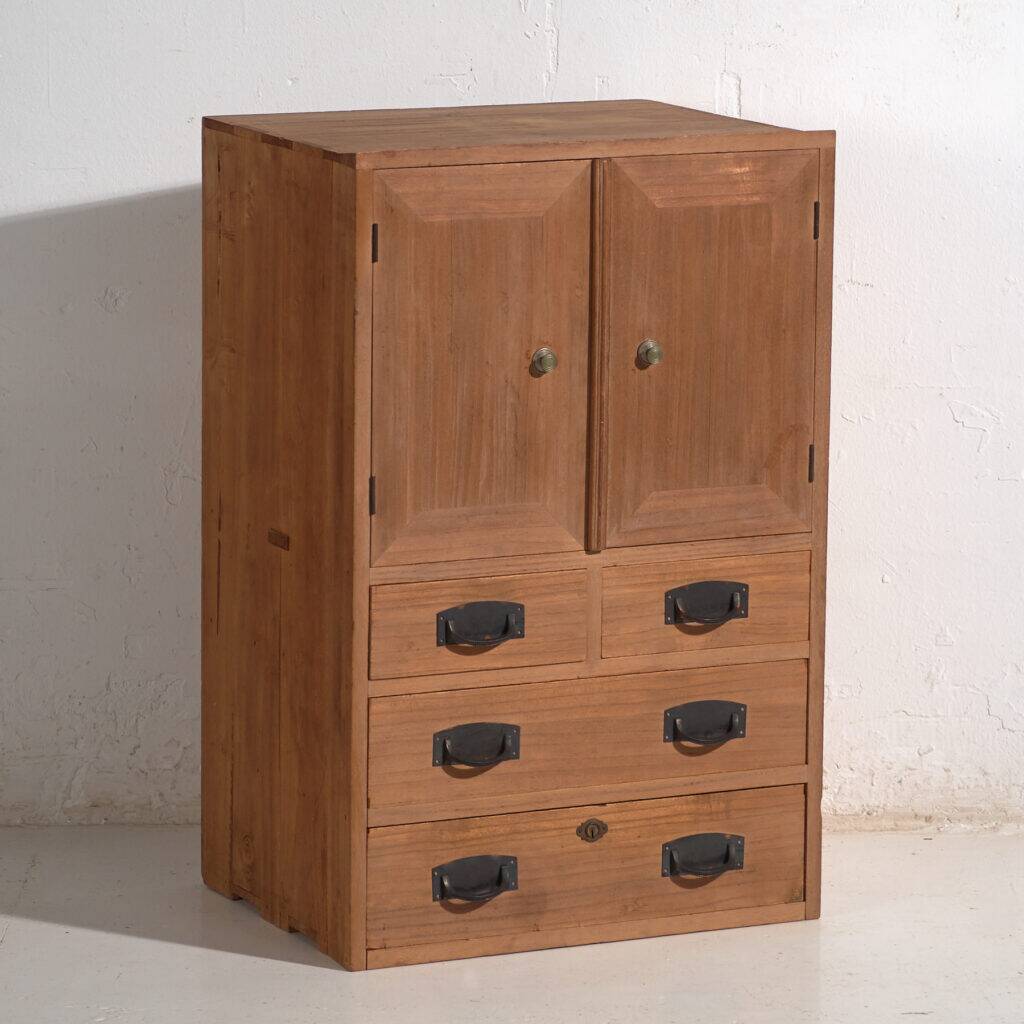 Small antique Japanese cupboard – Taishō / Shōwa period (c. 1920-1970) #22