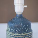 Mid-century modern pottery table lamp made by Rolf Palm, Sweden