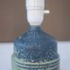 Mid-century modern pottery table lamp made by Rolf Palm, Sweden