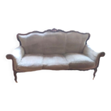 Louis XV Style Velvet Sofa