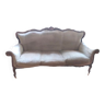 Canapé en velours Style Louis XV