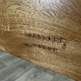 Column bed frame