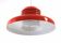 Ferrari red Hans Agne Jakobsson mid-century pendant