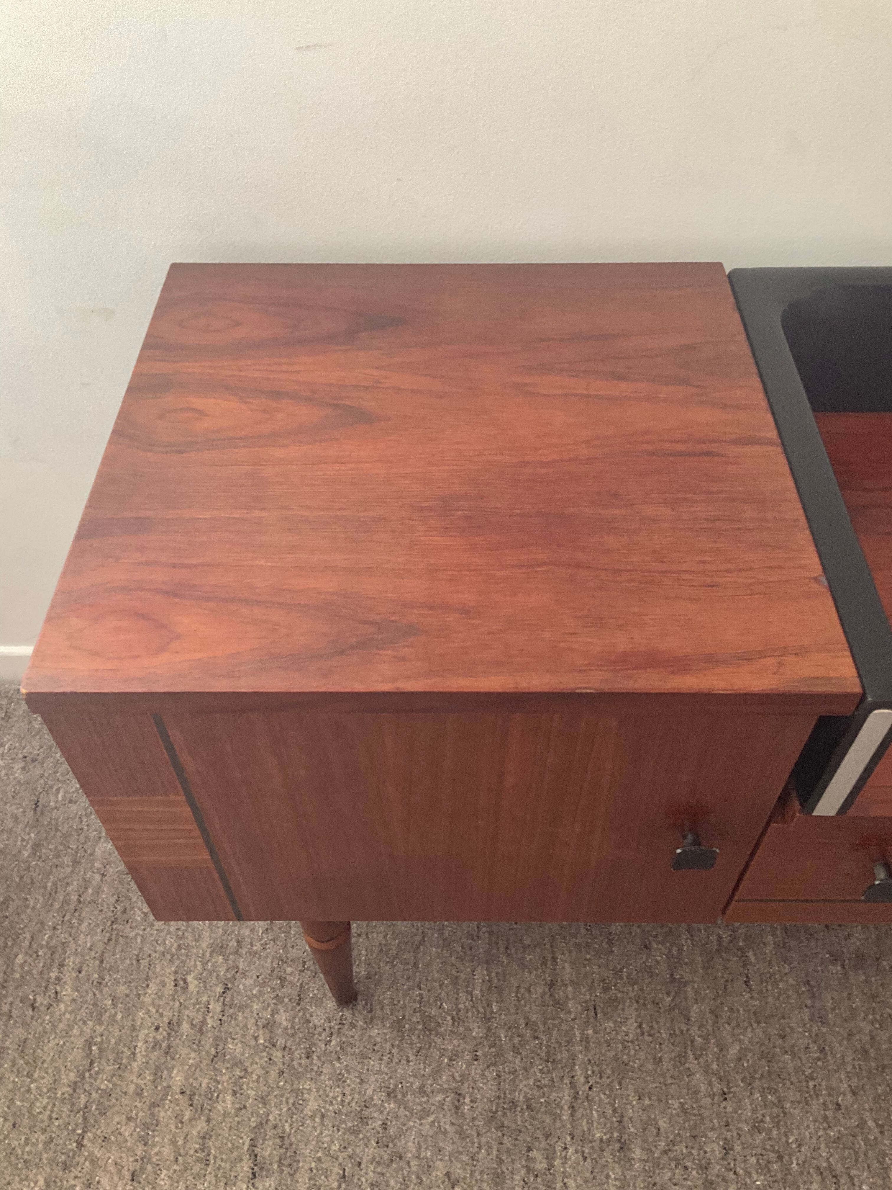 Enfilade teak TV cabinet from the 60s