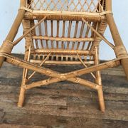 Armchair in bamboo and rattan 1950/1960