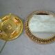 Gilded Mirror with Bakalowits Crystals from Palwa, 1960