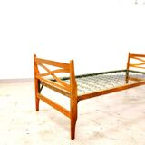 Foldable cross bed, one person, 1950s