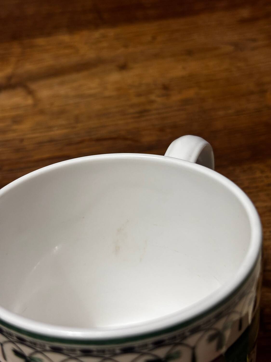 Wedgwood Green teapot mug
