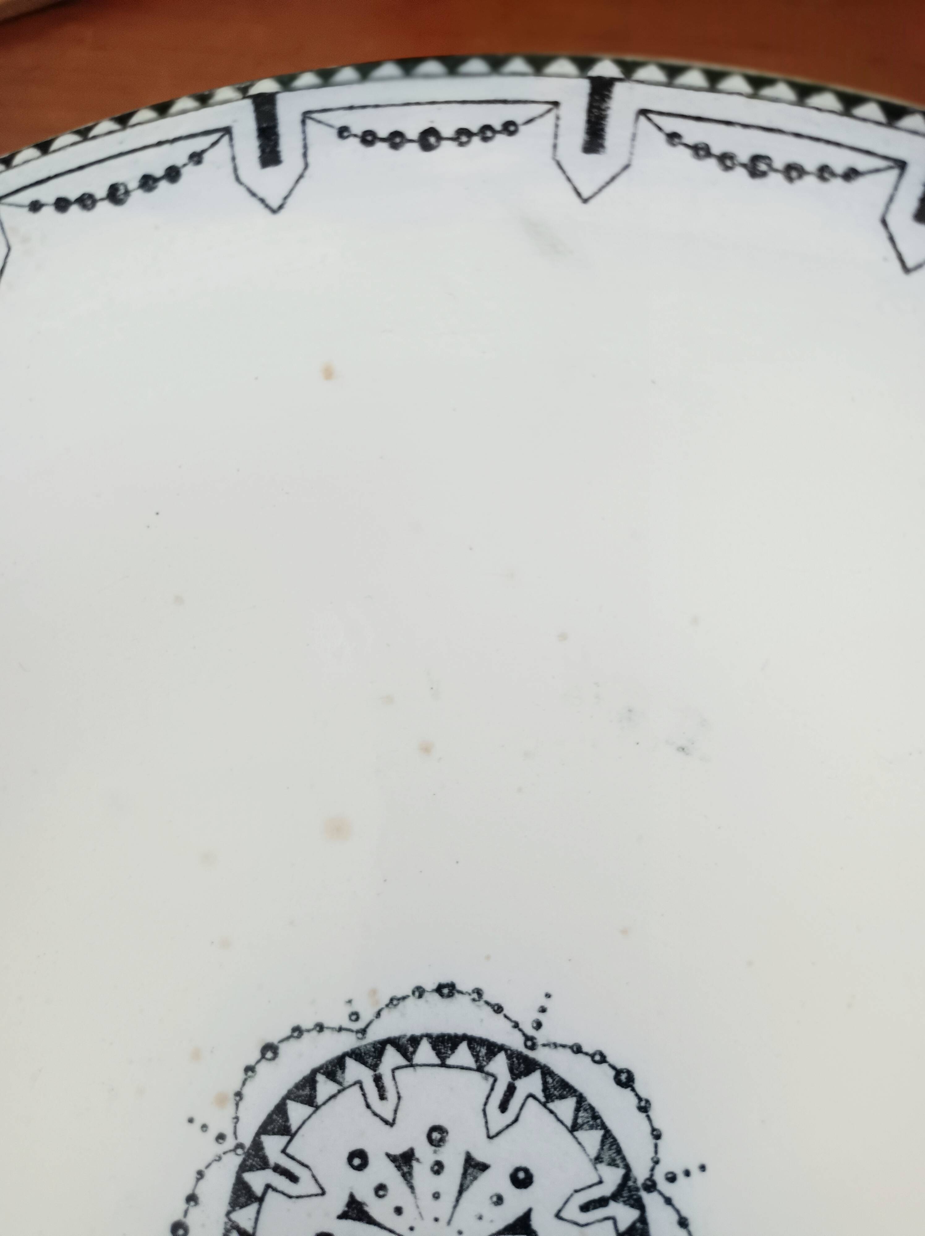 Onnaing Perles iron earth compote dish