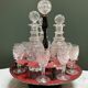 Carousel liqueur service - late 19th century