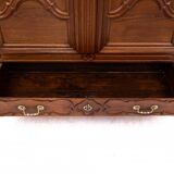 Double-leaf wardrobe, France, circa 1820. After renovation