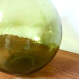 15-litre green demijohn