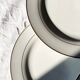 Set of 6 porcelain dessert plates