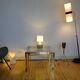 Vintage ceramic bedside table lamp from 1959 France