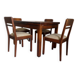 Amsterdam school dining room, Netherlands, 1930