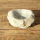 Empty pocket bowl and charging in natural raw Celestite 11 cm