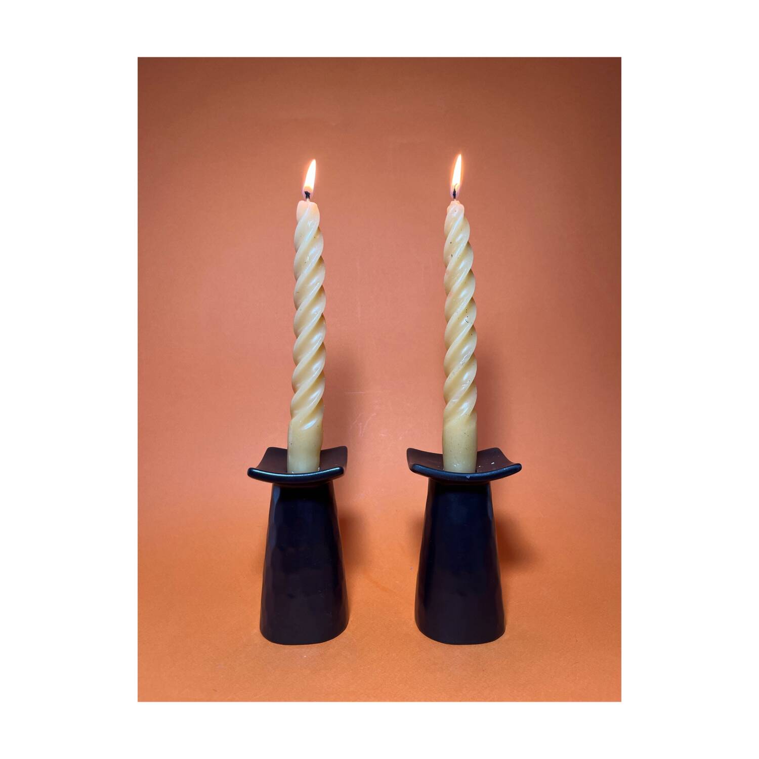 Ceramic candle holders