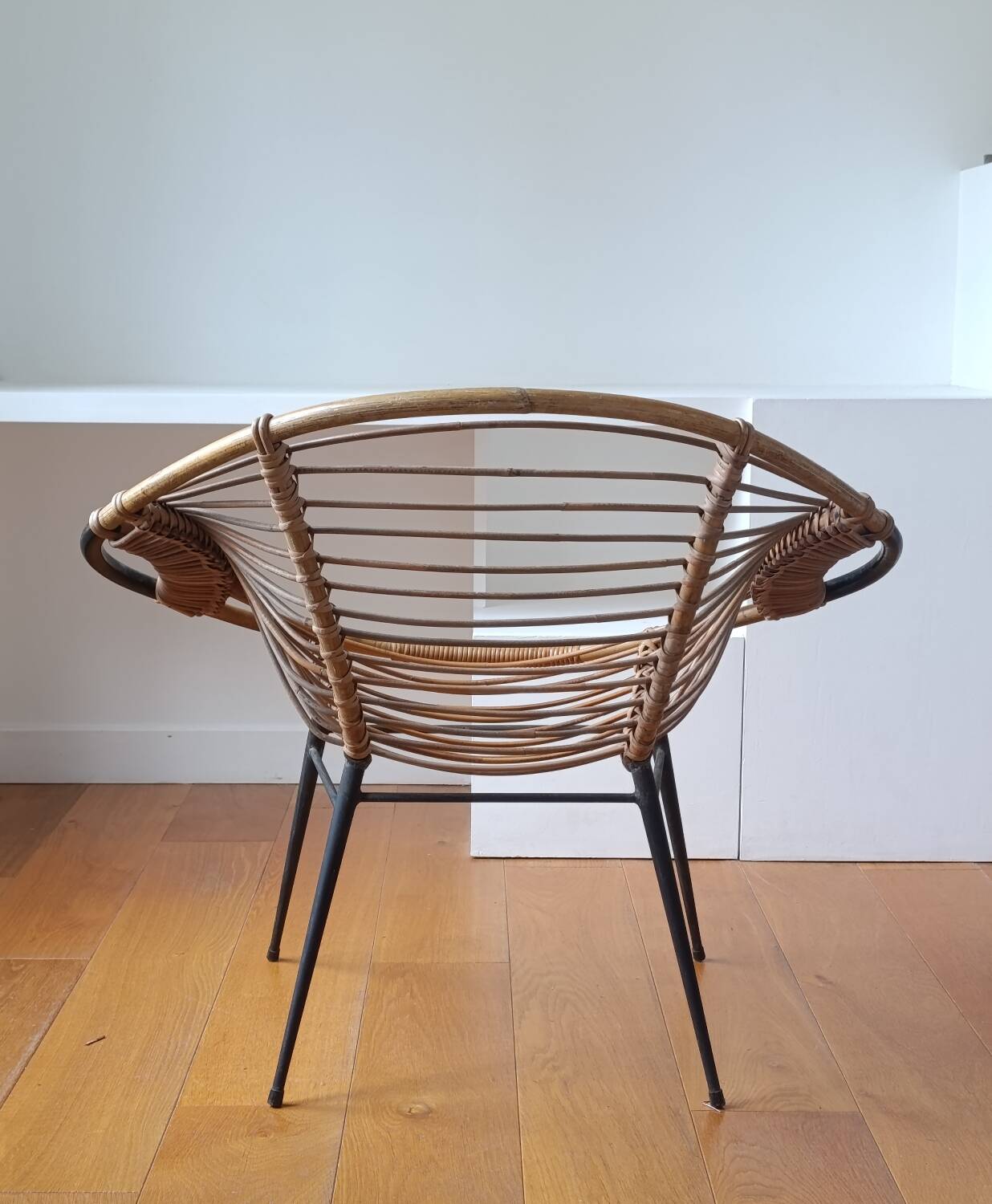 Rattan armchair 1960