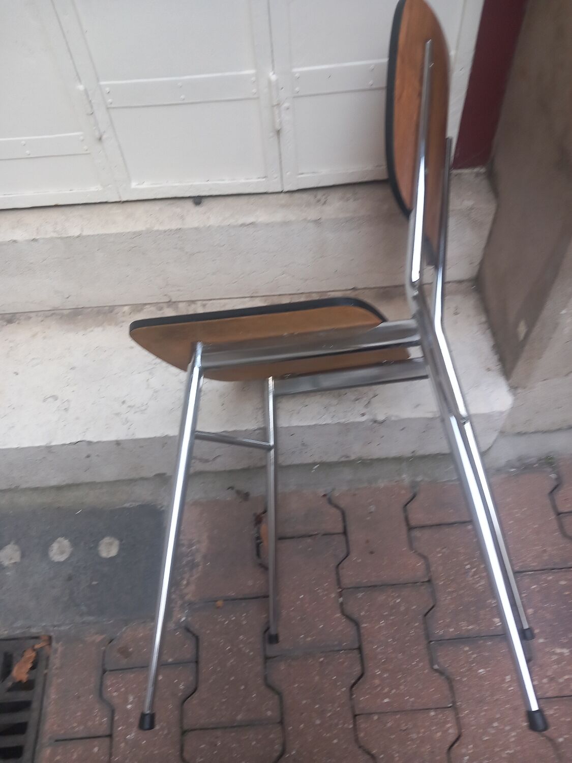 Chaise vintage formica
