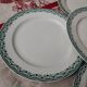 8 antique plates Sarreguemines Orléans