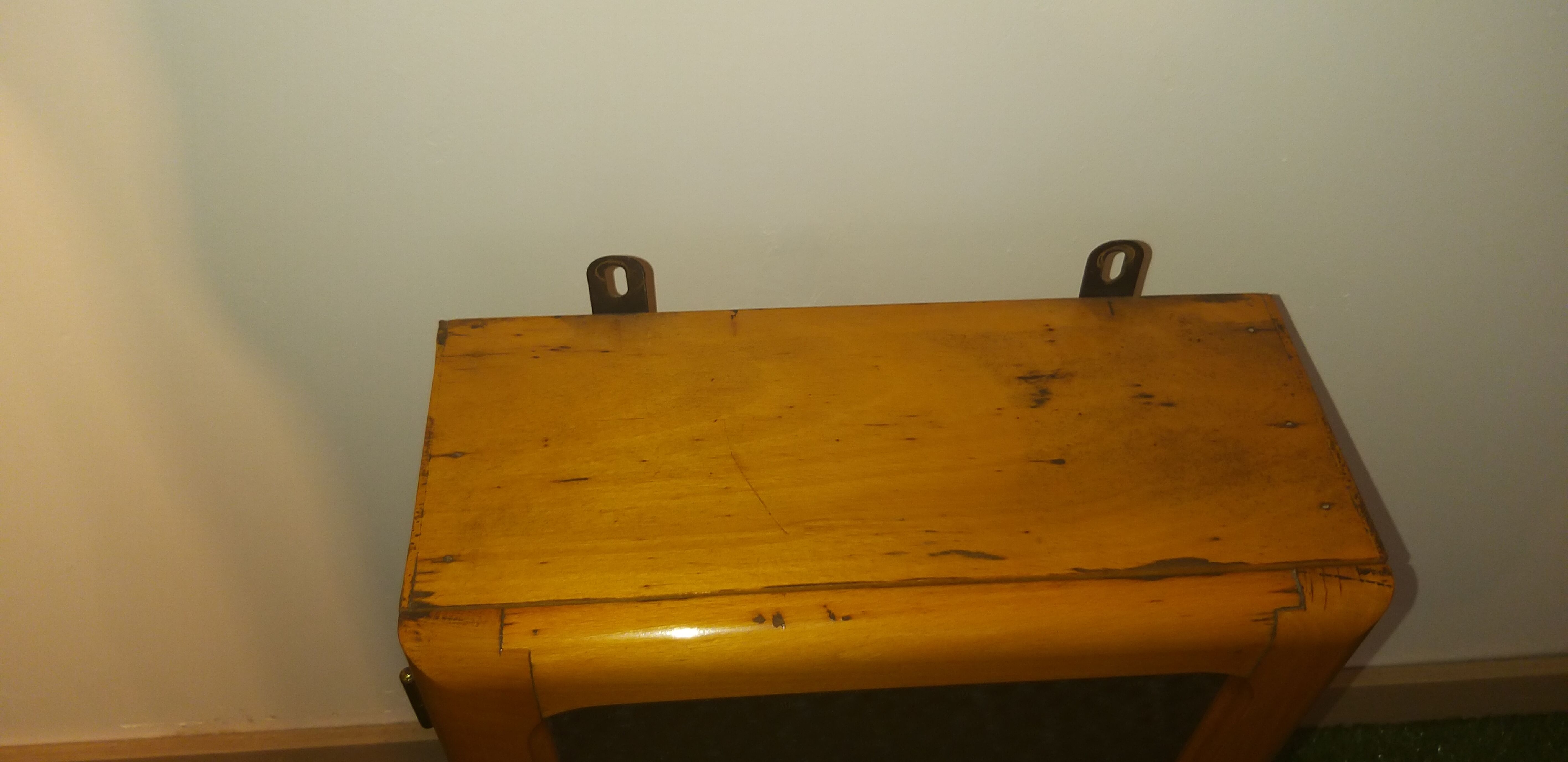 Armoire de toilette en hêtre