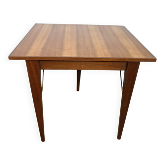 rare table de jeu pliante trois pieds années 60