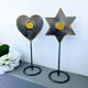 Pair of vintage candle holders