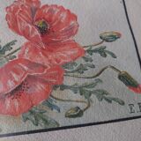 Watercolor bouquet of flowers, first half of the 20th century