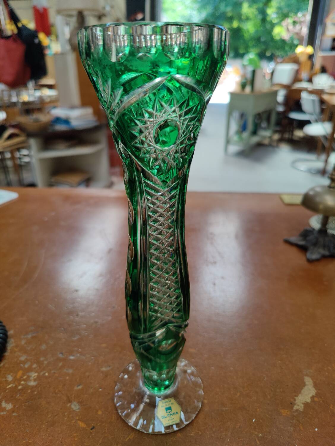 Olenka crystal vase