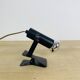 Vintage clamp spotlight, black metal, 70s