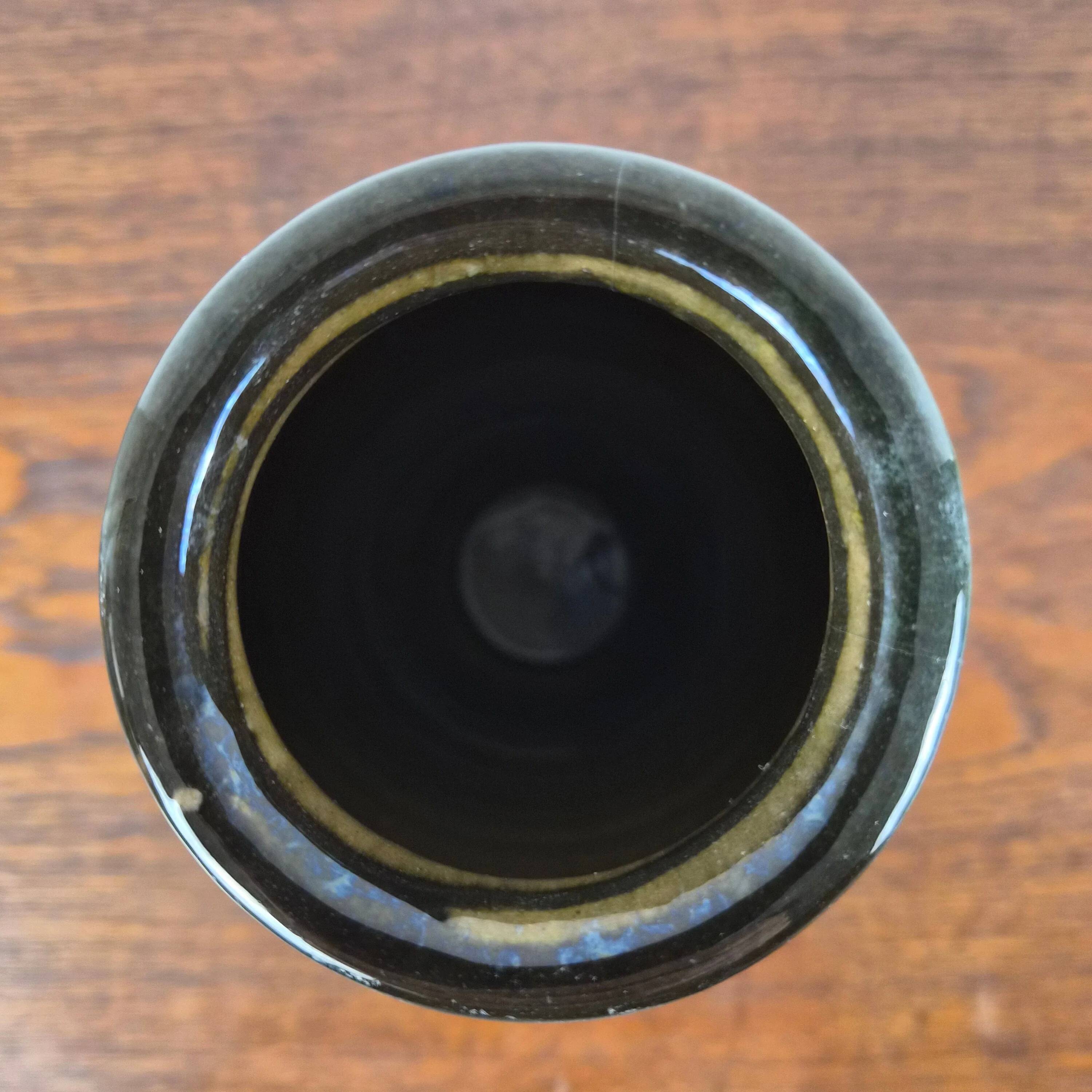 Petit vase en grès émaillé par Danico, Danemark, 1930.