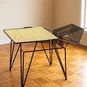 Side table / Magazine rack in the style of Mathieu Matégot - Vintage design