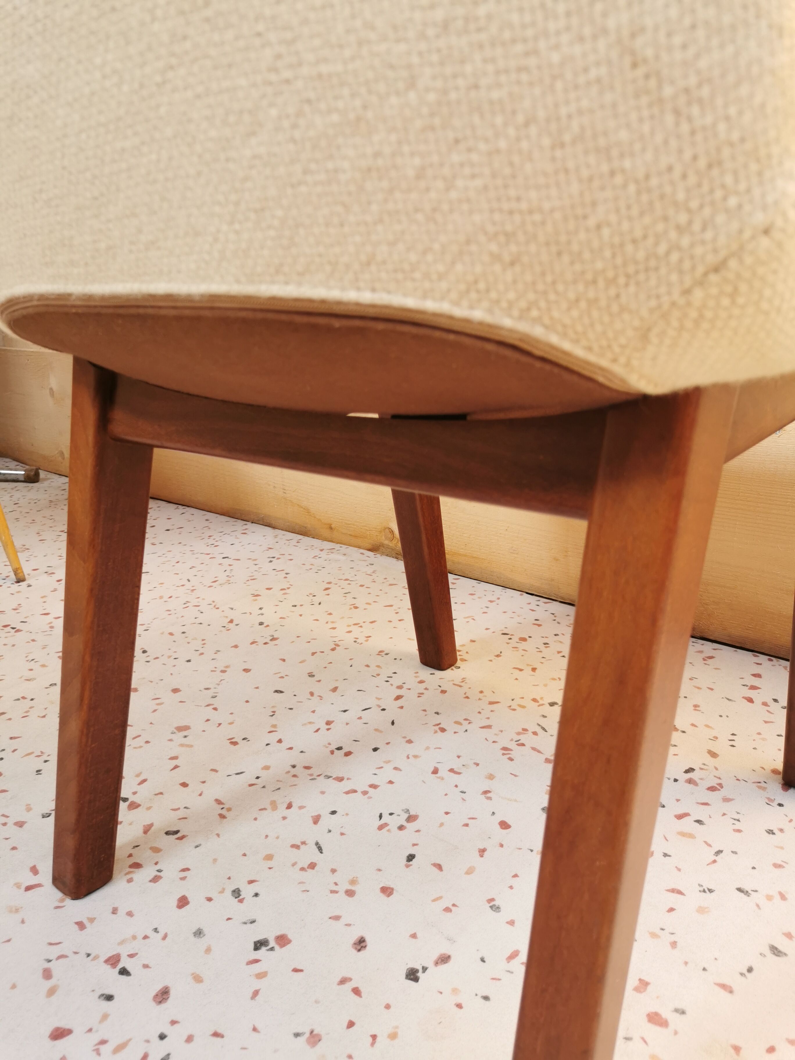 Fauteuil en teck