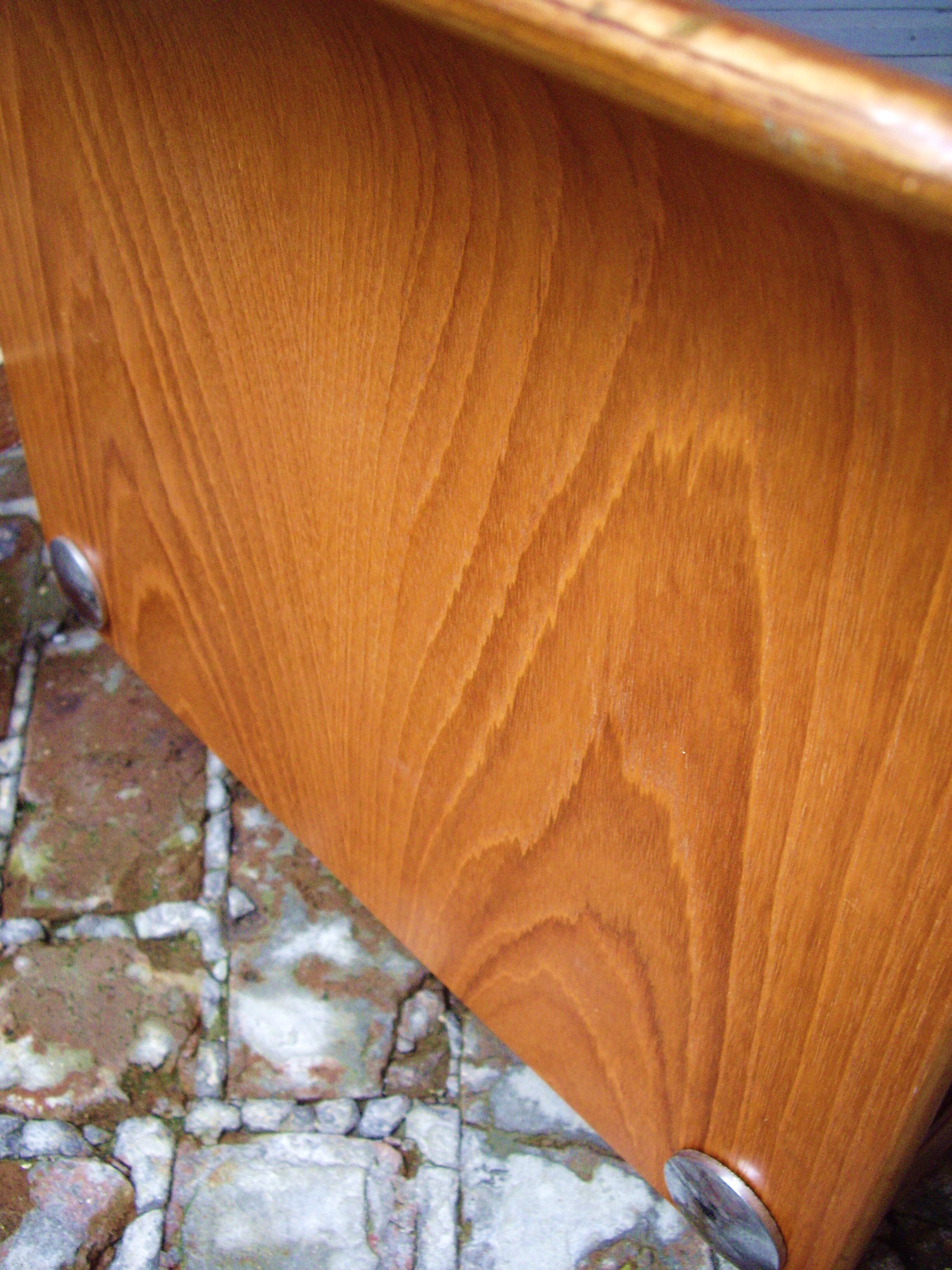 The 1970s teak coffee table