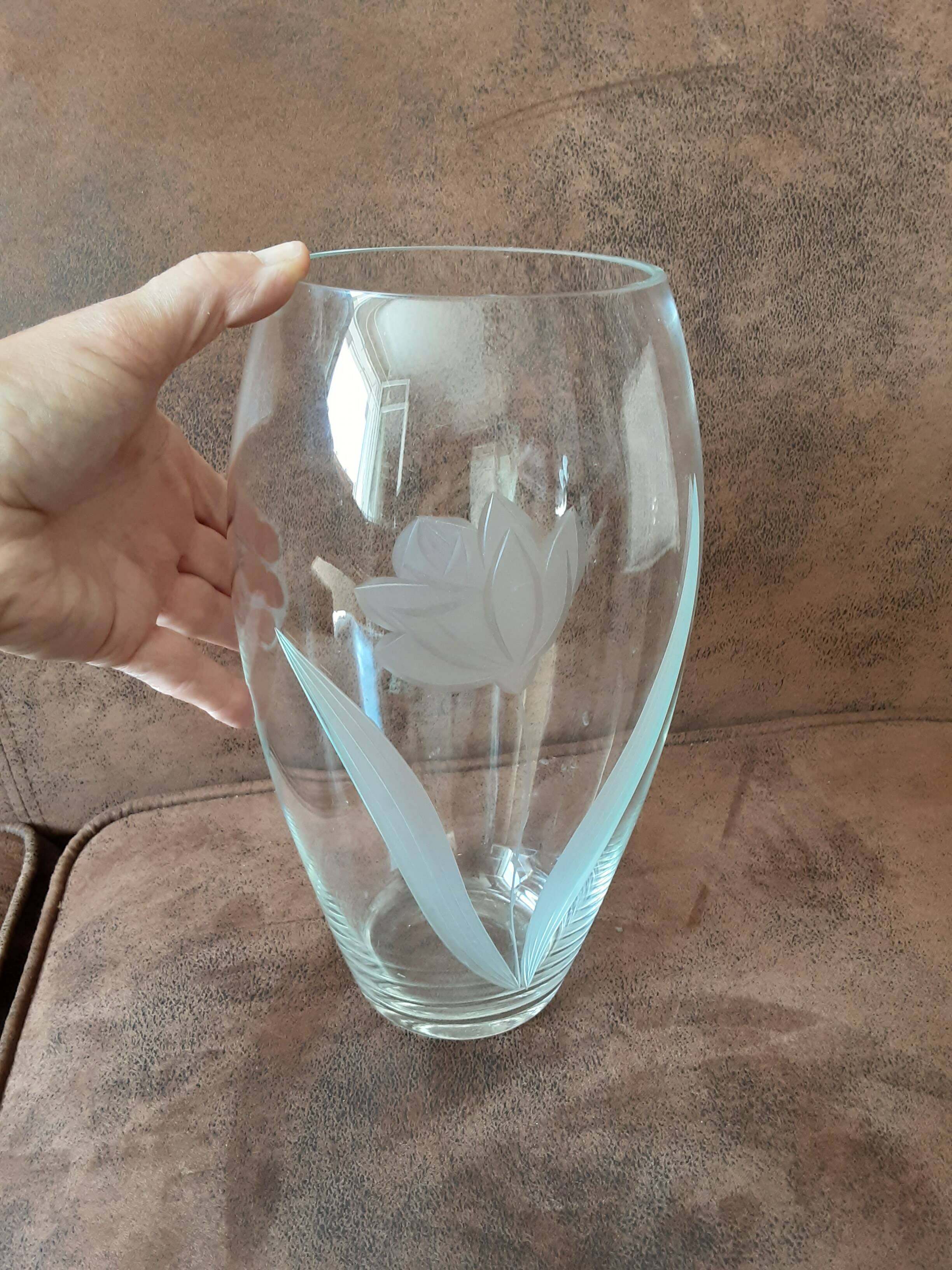 Crystal vase