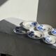 Set of 14 antique deep plates Moulin des Loups Hamage Model Edmond