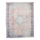 9x12 Pale Red & Blue Vintage Persian Rug, 275x353Cm