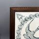 Cast iron trivet – swallow decoration – Longwy pottery