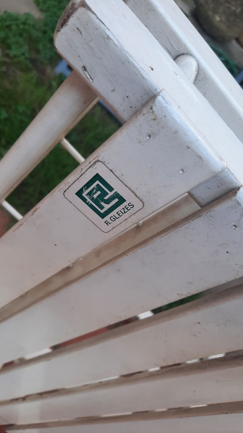 Vintage wood garden cart