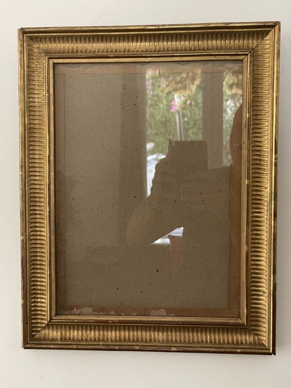 Old gilded frame, 30x39 cm