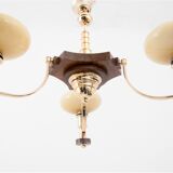 Art deco chandelier, Poland, 1960s