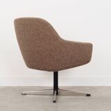 Fauteuil marron, design danois, années 1970, production : Danemark