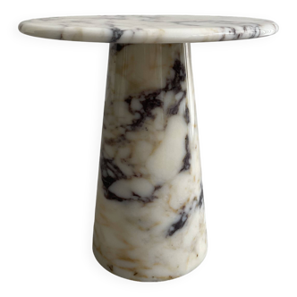 Viola Calacata Marble Side Table