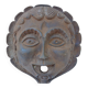 Cast iron face mask mascaron