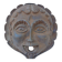 Cast iron face mask mascaron