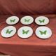 Set of six plates dish dessert in Limoges porcelain dimension: diameter -18,5cm-