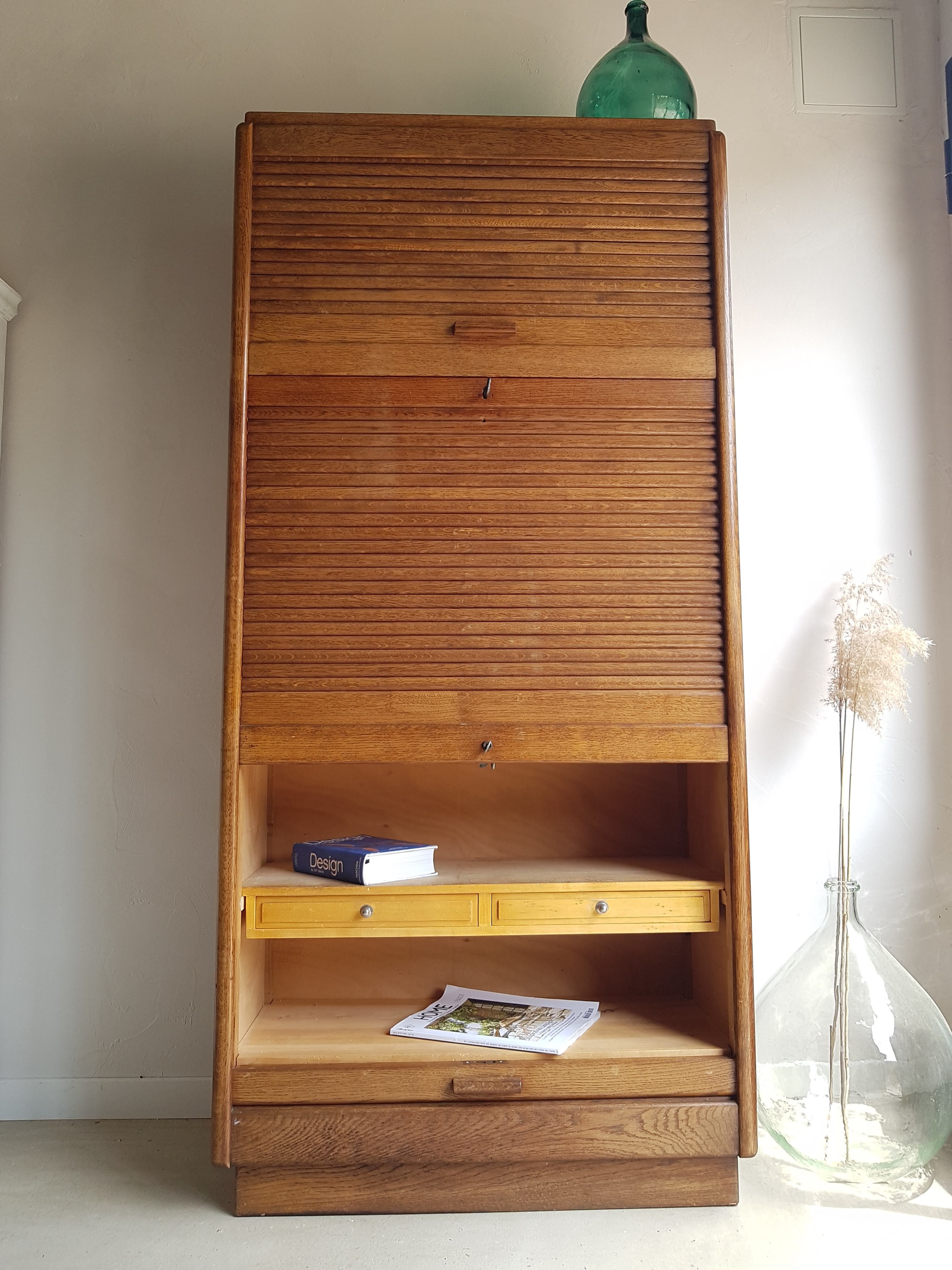 Curtain Secretary-circa years 50-