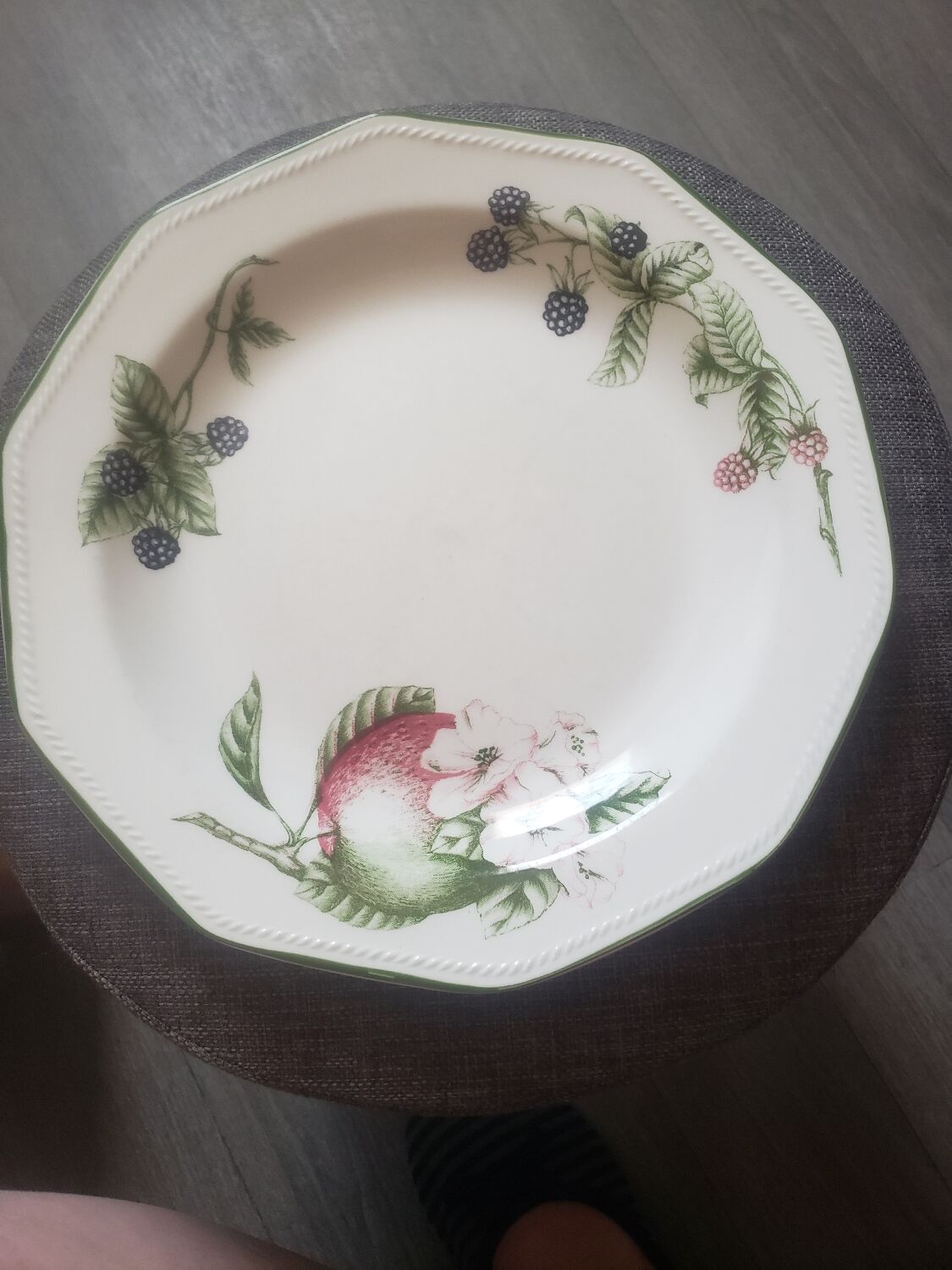 Churchill plate made in England